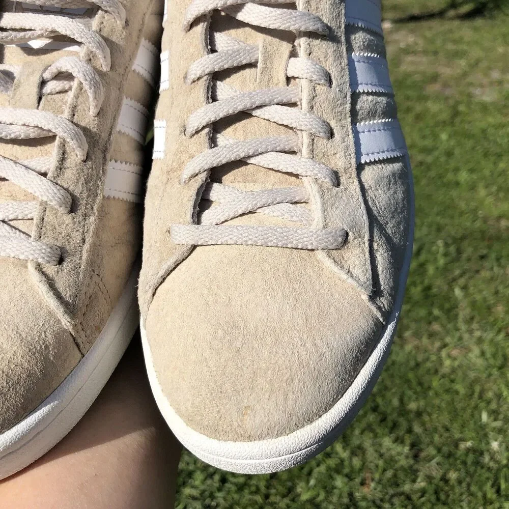 Adidas Campus 00s Sneakers Women 9.5 Beige Wonder Suede Retro Casual 117487339